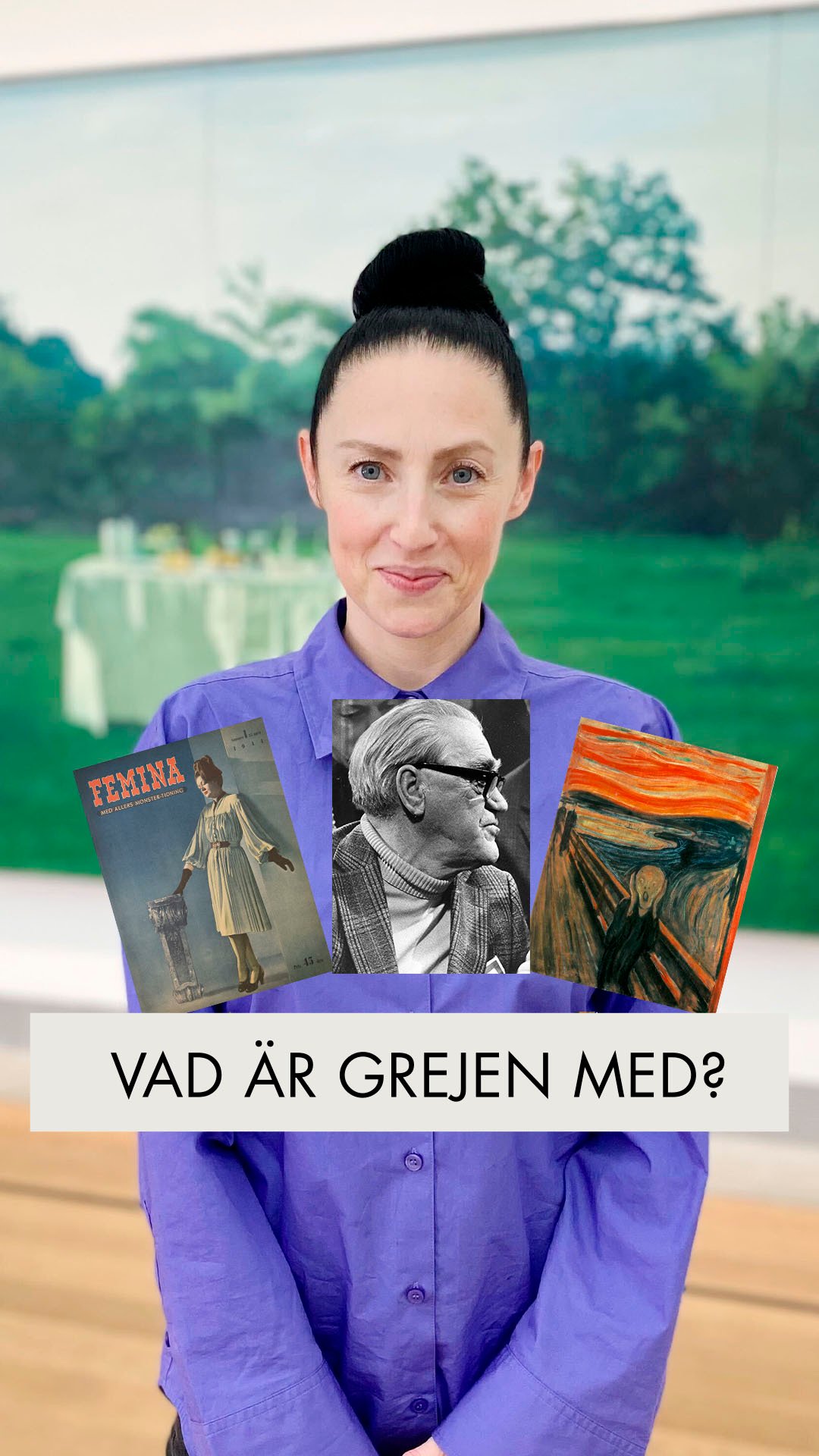 Vad är grejen med?