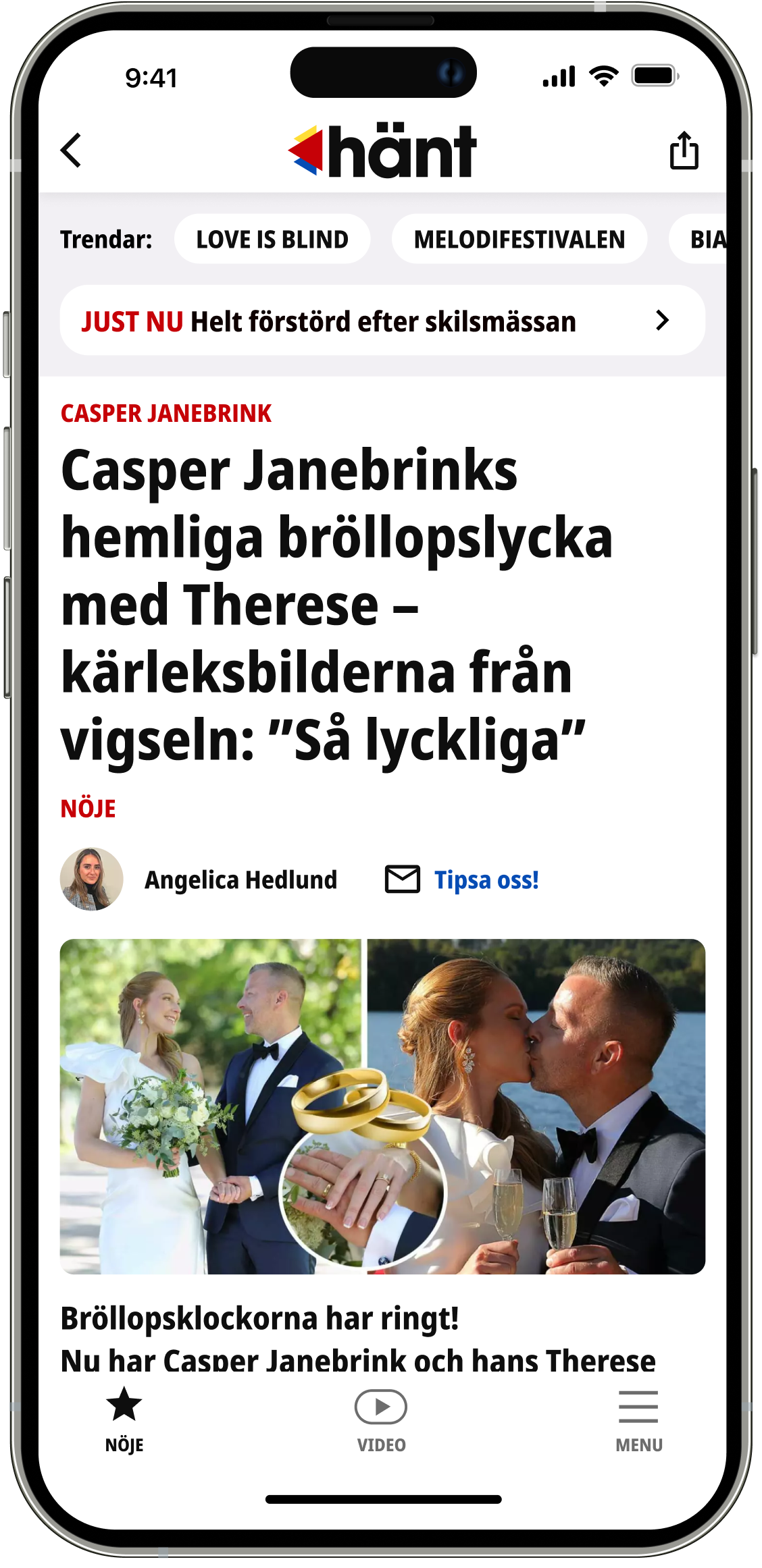 Hänt app